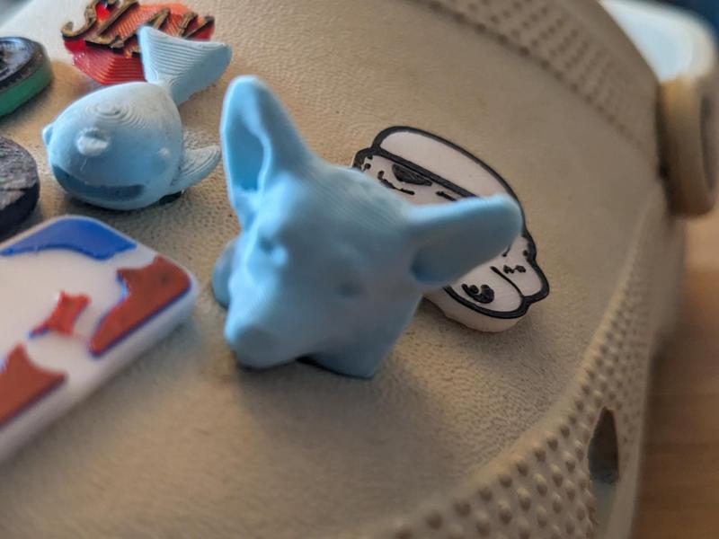 Corgi Croc Charm