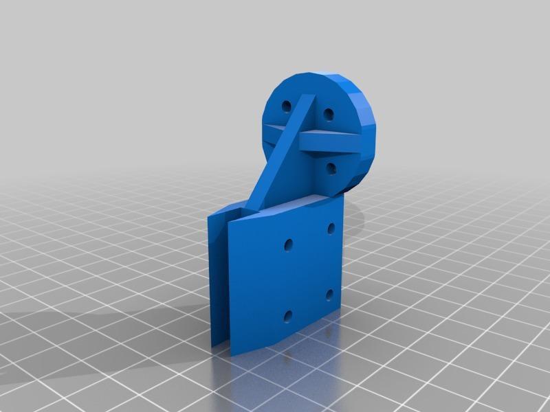 Motormount for pylon for RC glider