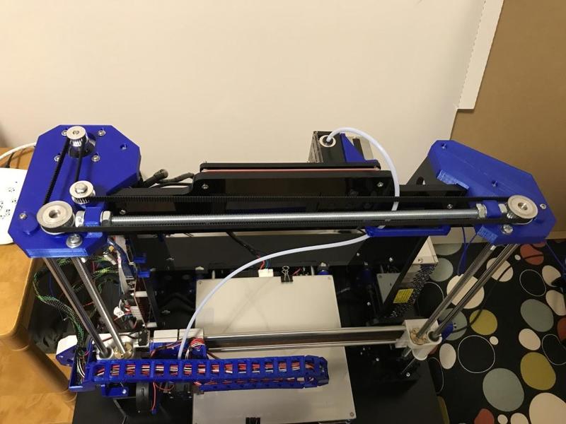 Anet A8 single motor Z axis drive