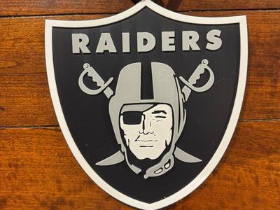 Las Vegas Raiders Oversized Necklace Logo