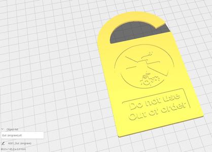 Do Not Use – Out of Order