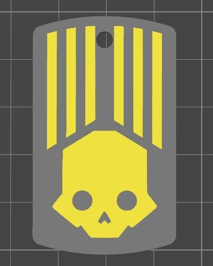 Helldivers Dog Tag