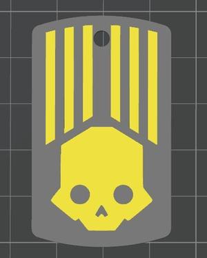 Helldivers Dog Tag