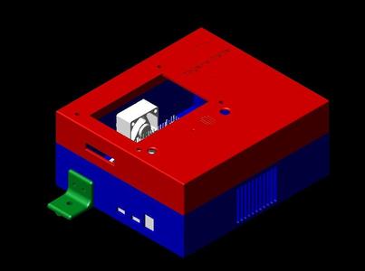 LCD case for Arduino DUE and RAMPS-FD 