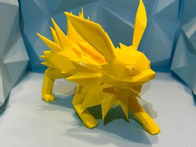 Low Poly Jolteon Pokemon