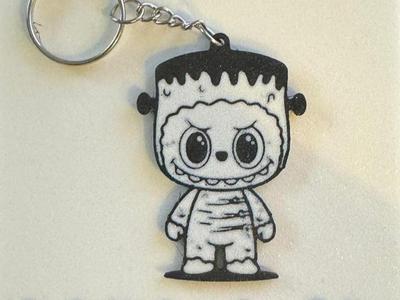 LABUBUU FRANKENSTEIN KEYCHAIN