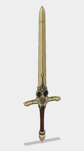 Fire Emblem Echoes Alm's Royal Sword