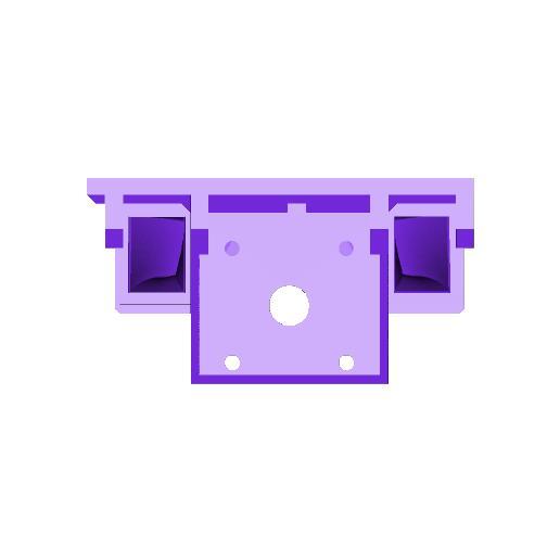 CR-10s Pro OEM Piezo (Orion) Mount (DD compatible, Dual Fan 5015, Part Fan 4010))