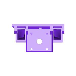 CR-10s Pro OEM Piezo (Orion) Mount (DD compatible, Dual Fan 5015, Part Fan 4010))