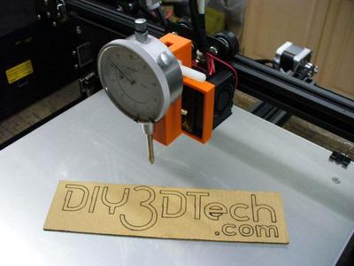 Creality CR-10 Dial Indicator Mount for Bed Level/Tramming