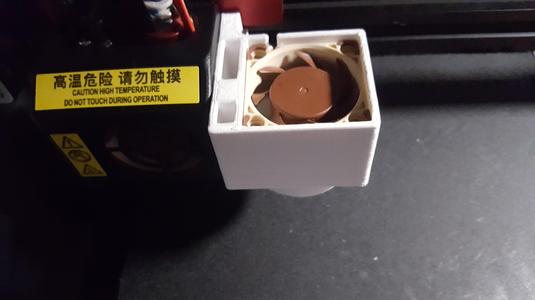 CR10 S PRO fan adapter 40x40x10-20mm