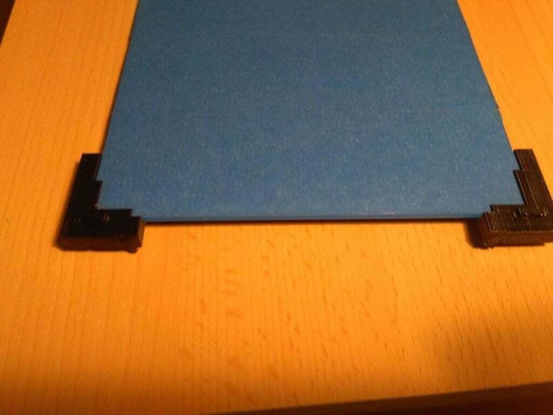 Flashforge Finder Halter für 150mm Spiegelfliese als Druckbett