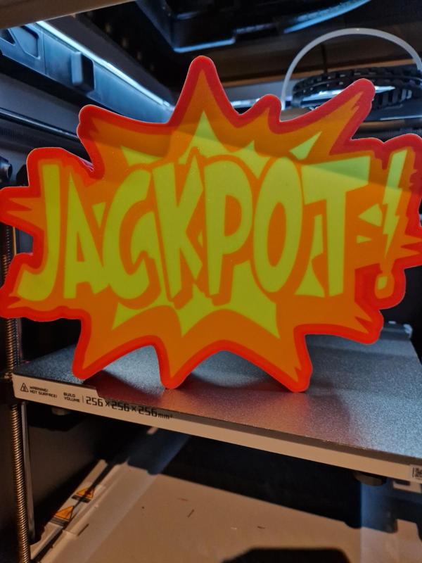 Jackpot light box
