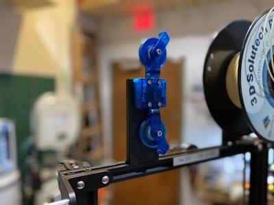 CR-10 V3 Filament Sensor with Guide Wheels