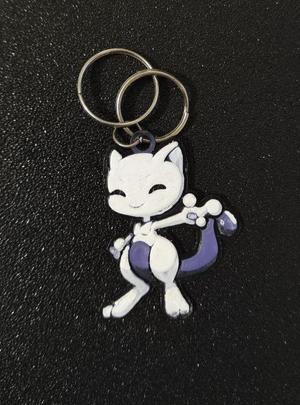 Mewtwo Keychain