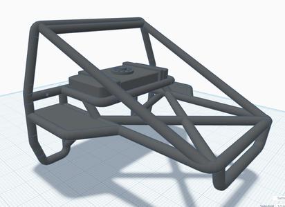 RC Truggy Truck Roll Tube Cage