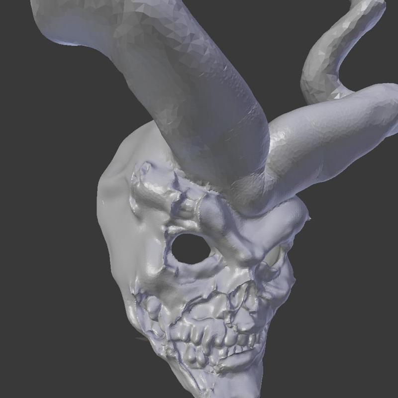 Demon Zombie Mask