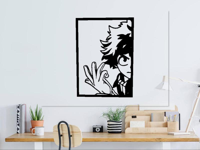 My Hero Academia - Izuku Midoriya 2d wall art
