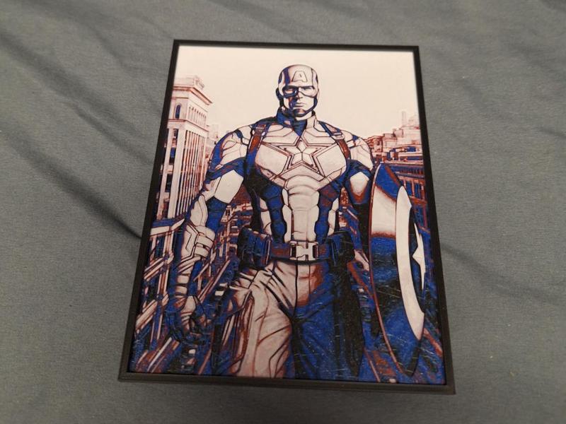 Captain America Hue forge