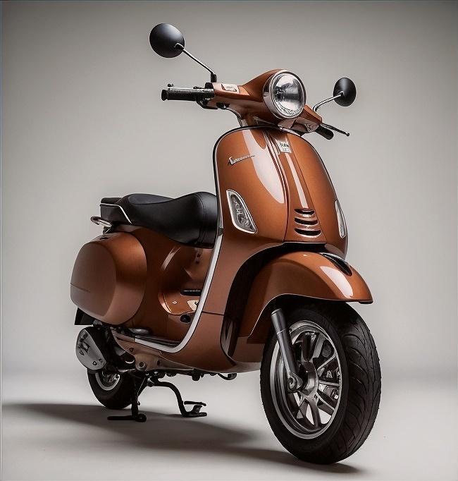 Modern Classic Vespa Scooter