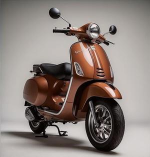 Modern Classic Vespa Scooter