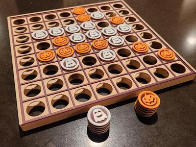 Halloween Othello Board Game (Reversi)