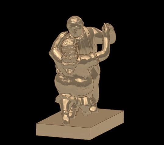 COUPLE DANCING TANGO