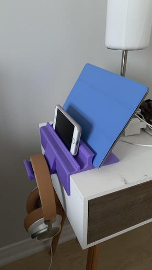 bedside table multi-support