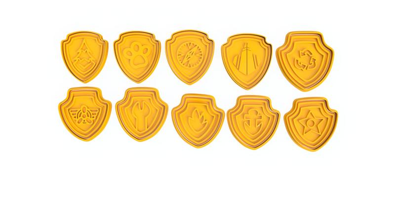 PAW PATROL COOKIE CUTTERS SET / Puppy Patrol Cookie Cutters