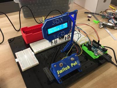 3DX LCD Switch Pot Project