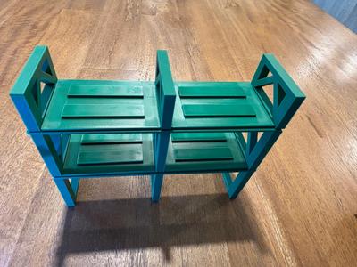 Improved Pallet rack for Cyberbrick Forklift