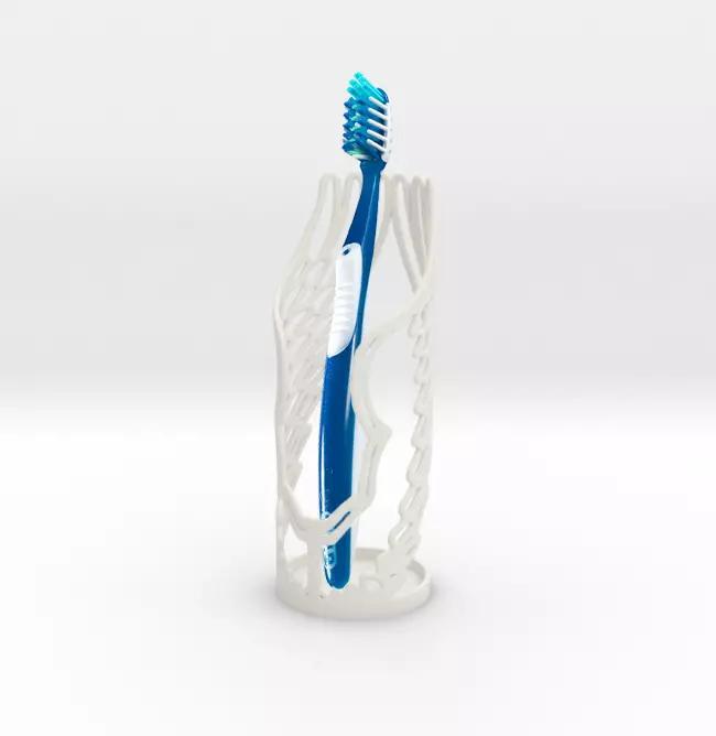 Winged Toothbrush Holder