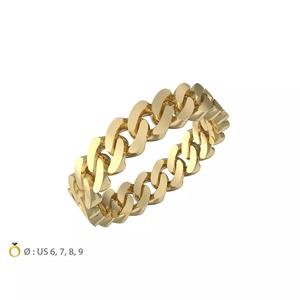 N165 US T01 5mm Cuban ring