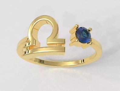 Zodiac Ring - Libra
