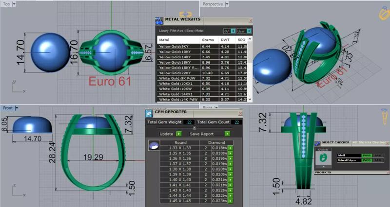 Yellow Gold 3dm Ring with Amber and Diamonds Model jr00203