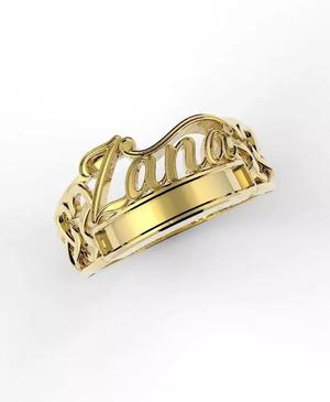 Zana name ring