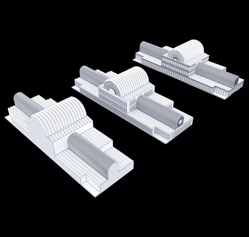 The crystal palace low poly