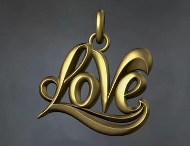Love Pendant Jewelry