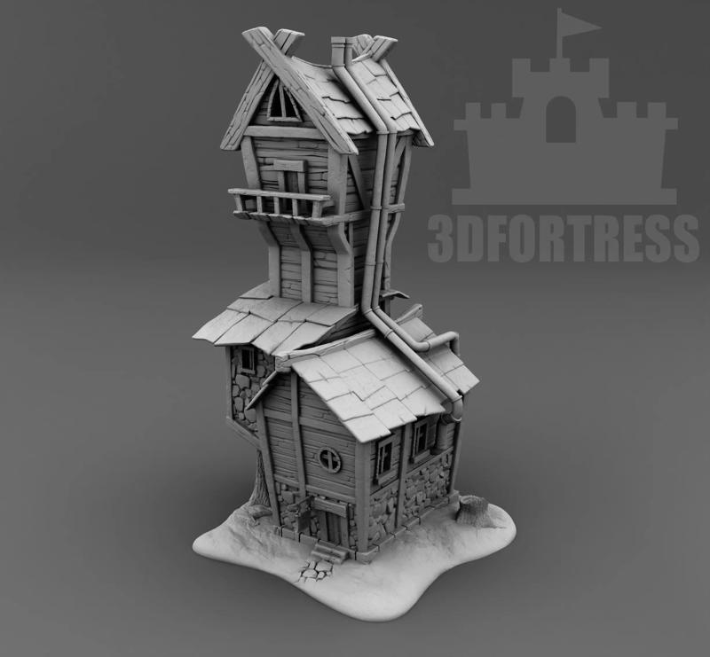 Fabulous middle ages house