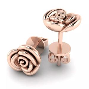 Rose Stud Earring