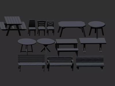Set of furnitures