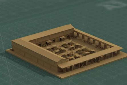 RPG Fantasy Marketplace 3D Print Model