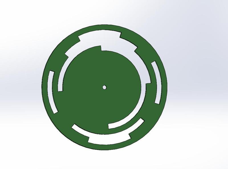 Absolute Encoder Wheel 60mm