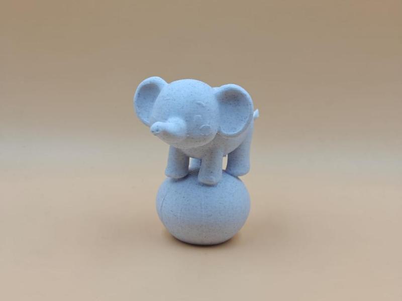 Ellie the Brave Balancer Elephant