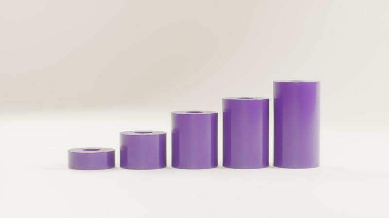 3M VESA mount Monitor spacers in 5,10,16,20,25mm