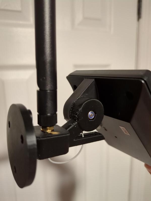 Bracket for Harbor Breeze Mesh Solar Node with Gear Mount and SMA Antenna