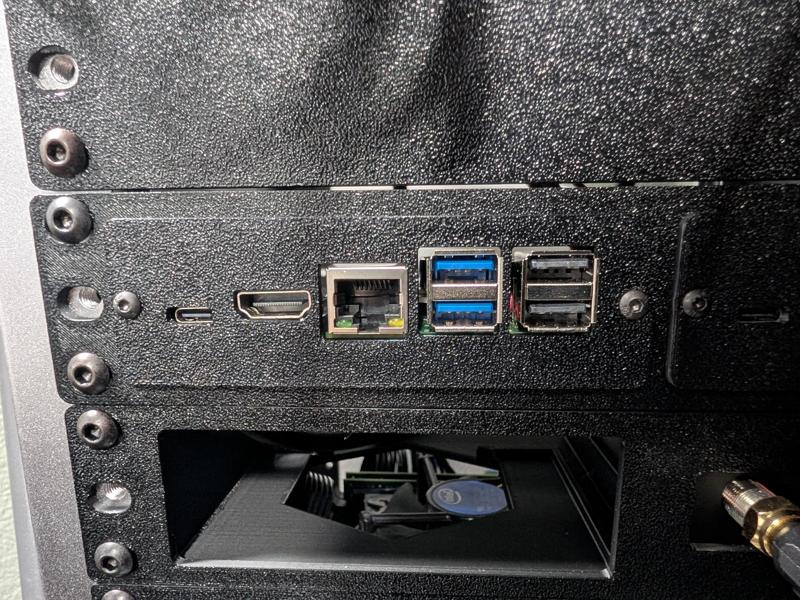10" Rack Mount for Dual Raspberry PI's with DeskPi KL-P24 - Raspberry Pi 5 Plate