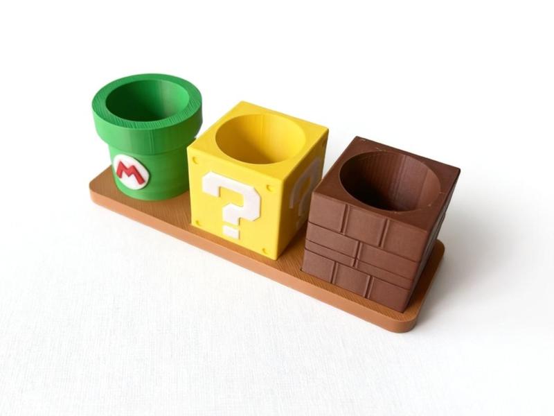 Mario Toothbrush Holder