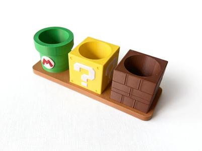 Mario Toothbrush Holder
