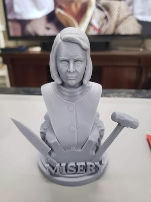 Annie Wilks Misery Bust Statue STL